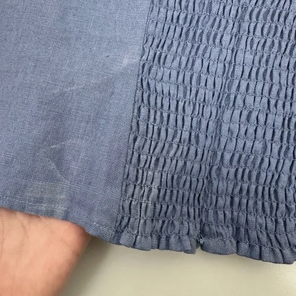 Reformation Overland Linen Top Viola - Picture 10 of 10